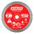 Diablo Diablo FRE-DMADC0300 3in Diamond Continuous Rim Cut-Off Discs for Masonry