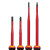 Milwaukee MIL-48-22-2219 4pc 1000V Insulated Slim Tip Screwdriver Set