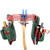 Occidental Leather OCC-8585LH-XXL FatLip Heritage Tool Belt Set - Left Handed - XX-Large - loaded, back