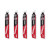 Milwaukee MIL-48-00-62XX5PK 10 TPI Nitrus Carbide Blades For Medium Metal 5 Pack