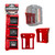 StealthMounts SM-BM-MW18-RED-6 Battery Mounts for Milwaukee M18 Red 6-Pack