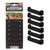 StealthMounts SM-BB-PL-BLK-6 Bench Belt+ Black 6Pk