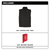 Milwaukee MIL-M300B-BLKXX M12 Heated Axis Vest Only Black