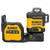 DEWALT DEW-DCLE34033D1 20V MAX XR 3 x 360 High Precision Green Laser Level 2.0Ah Kit