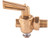 Bissett BIS-BFIT-DC241B 1/4in Male MNPT Brass Drain Cock