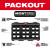 Milwaukee MIL-48-22-8497 PACKOUT Large Wall Plate