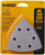 DEWALT DEW-DWASPTRI Hook and Loop Triangle Sandpaper Assortment 12 Pieces