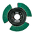 FLEX FL-FA302003 4-1/2in SIGHTMAX 80 Grit Flap Disc