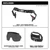 Milwaukee MIL-48-73-14XX BOLT Gasketed Eye Visor - Dual Coat Lens