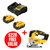 DEWALT DEW-DCB205-2C-DCS334B 20V MAX 2x 5.0Ah Starter Kit + DCS334B Jigsaw Bare Tool