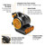 GEARWRENCH GW-GWAM800 800 CFM Compact Air Mover