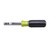 Klein Tools KLE-32596 8-in-1 HVAC Slide Drive Multi-Bit Screwdriver/Nut Driver