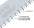 Silky Saws SIL-143-18 180mm Economy Folding Saw