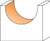 CMT Orange Tools CMT-81406411 1/4in x 2in Solid Carbide Round Nose Router Bits