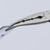 Knipex KNIP-2881280SBA 11in Extra Long Needle-Nose 45 Degree Angled Plier