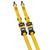 DEWALT DEW-DXBC33002 1.5in x 16ft Medium Duty Ratchet Tie Down Straps 3300lb Break Strength 2 Pieces