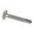 Hillman #10 Zinc Square Drive Pan Head Self Drilling Sheet Metal Screws
