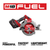 Milwaukee MIL-2834-21HD M18 FUEL G3 7-1/4in Circular Saw Kit