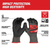 Milwaukee MIL-48-73-8152 Impact Cut Level 5 Nitrile Dipped Gloves L