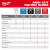 Milwaukee MIL-48-73-8134 Impact Cut Level 3 Nitrile Dipped Gloves - XXL