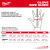 Milwaukee MIL-48-73-8134 Impact Cut Level 3 Nitrile Dipped Gloves - XXL
