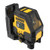 DEWALT DEW-DCLE14201GB USB Rechargeable Green Cross Line Laser Base Kit