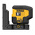 DEWALT DEW-DCLE16031GB USB Green 3-Spot Laser Base Kit