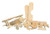 Build It Yourself BIY-KT-02-001-EA Stunt Biplane Woodworking Kit
