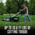 EGO Power EGO-LM2244SP-2 22in Super Composite Deck Select Cut Self Propelled Lawn Mower 2x 6.0Ah Kit