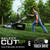 EGO Power EGO-LM2244SP-2 22in Super Composite Deck Select Cut Self Propelled Lawn Mower 2x 6.0Ah Kit