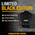 DEWALT DEW-1901158DW2BA Jobsite Pro Wearable Speaker - Limited Black Edition