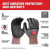 Milwaukee MIL-48-73-87XX Anti-Vibration Cut Level 4 High Dexterity Nitrile Dipped Gloves