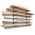 BORA Tool BORA-PBR-006B Wood and Lumber Storage Metal Rack with 6-Level Wall Mount