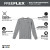 Milwaukee MIL-604GXX FREEFLEX Hybrid Long Sleeve Work Tee - Gray