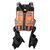 Diamondback DBT-DB5-71-BK-OR-RH-XX Denali '25 Vest System Hi Viz Orange Right Hand Dominant