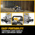 DEWALT DEW-DCS785WW1 20V XR 12in Double Bevel Sliding Miter Saw 8.0Ah Kit