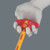Wera Tools Wera-05005121001 VDE-Insulated T-Handle Adapter Screwdriver With Ratchet Functionality For 1/4in Sockets