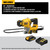 DEWALT DEW-DCGG581GD1 20V MAX Cordless 10,000 PSI Variable 2-Speed Grease Gun 2.0Ah Kit