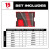 Milwaukee MIL-48-22-0154 15-Piece Metric Combination Wrench Set with Tray For PACKOUT Drawers