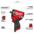 Milwaukee MIL-2563P-20 M12 FUEL Stubby 1/2in Impact Wrench with Pin Detent Bare Tool