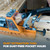 BORA TOOL BORA-BR-A170201 Automatic Pocket Hole Jig - Self-Calibrating Jig with 50 Color-Coded Screws
