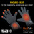 Klein Tools KLE-60795 Rechargeable Heated Work Glove Liners with Knit Dipped Gloves - Large