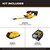 DEWALT DEW-DCHT823D1 20V MAX 8in Cordless Compact Hedge Trimmer 2.0Ah Kit