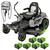 EGO Power EGO-ZT5216L 52in Z6 Zero Turn Riding Mower with 6x 10.0Ah Kit