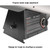 King Industrial KING-KPH-125 125,000 BTU/H Forced Air Construction Propane Heater