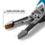 Klein KLE-K12075 Slim-Forged Wire Stripper/Cutter