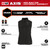Milwaukee MIL-F300B-20XL M12 Women's Black Axis Vest Only XL