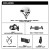 Milwaukee MIL-48-73-15-FRONTBNV-XX BOLT 4PT Front Brim Non-Vented Safety Helmet - Type 2, Class E