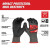 Milwaukee MIL-48-73-8131 Imp Cut 3 Nitrile Dip Gloves - M