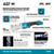Makita MAK-DTL302Z 18V LXT Brushless 3/8in Angle Impact Wrench, Bare Tool